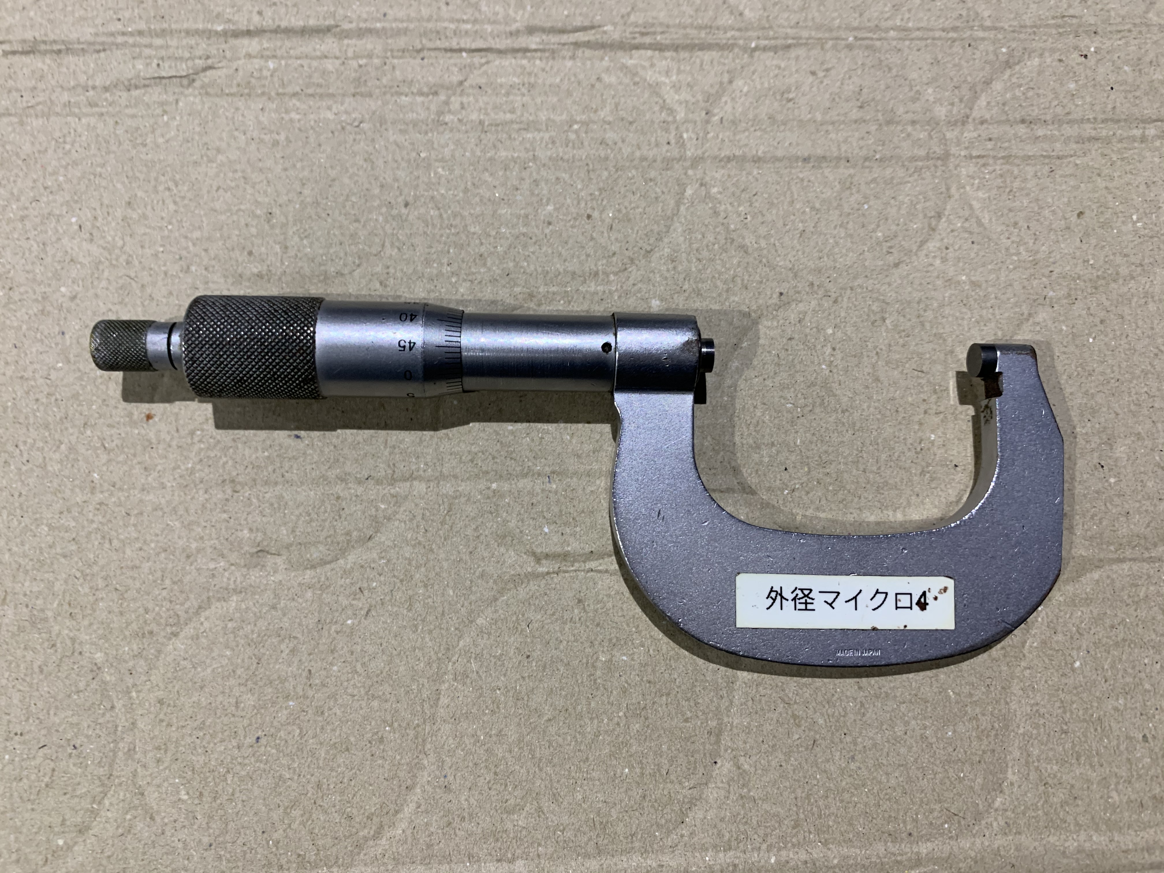 ミツトヨ/Mitutoyo 外側マイクロメーター 25-50mm　(0.01mm)