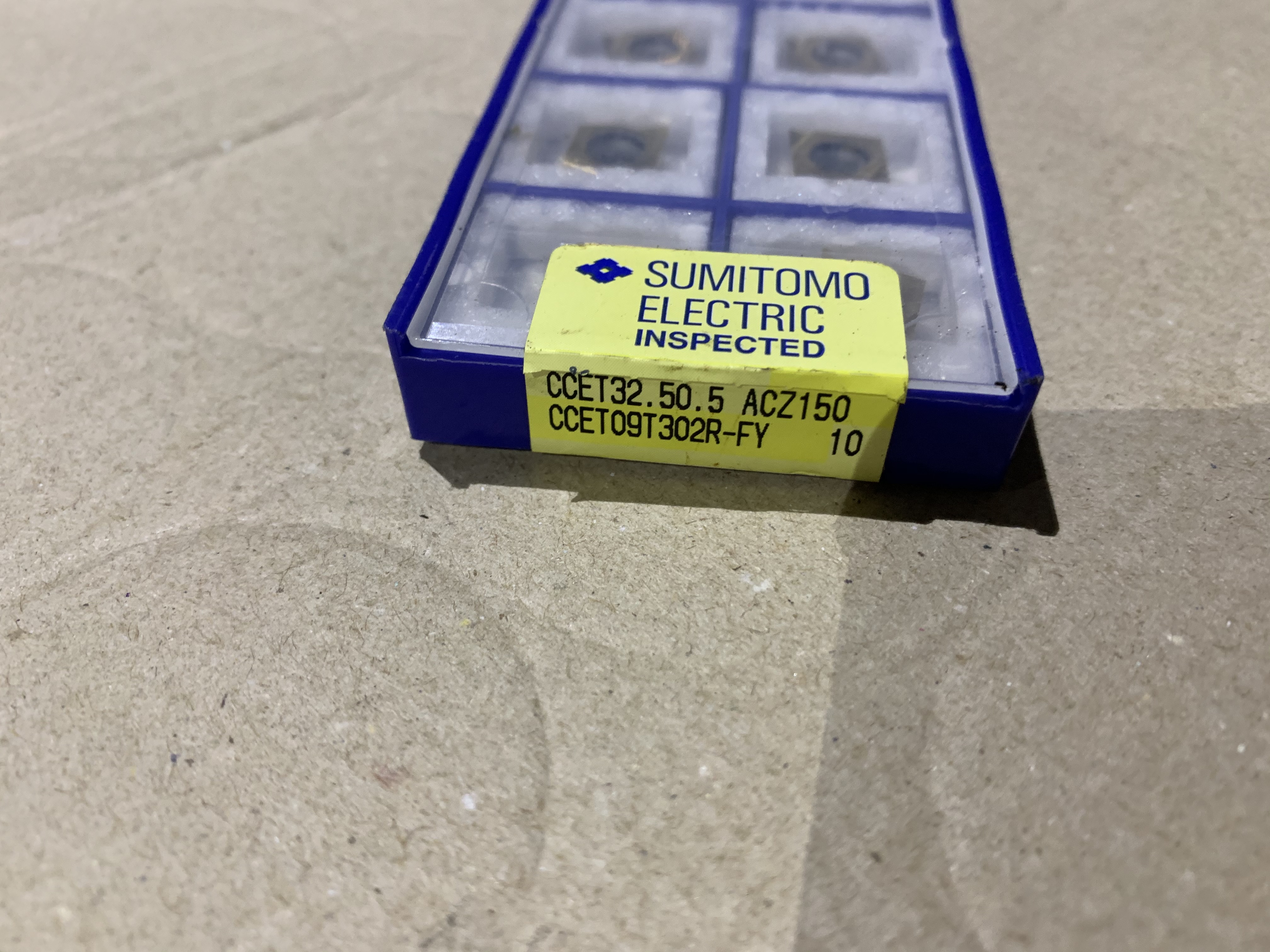 Sumitomo/住友 チップ CCET09T302R-FY  ACZ150