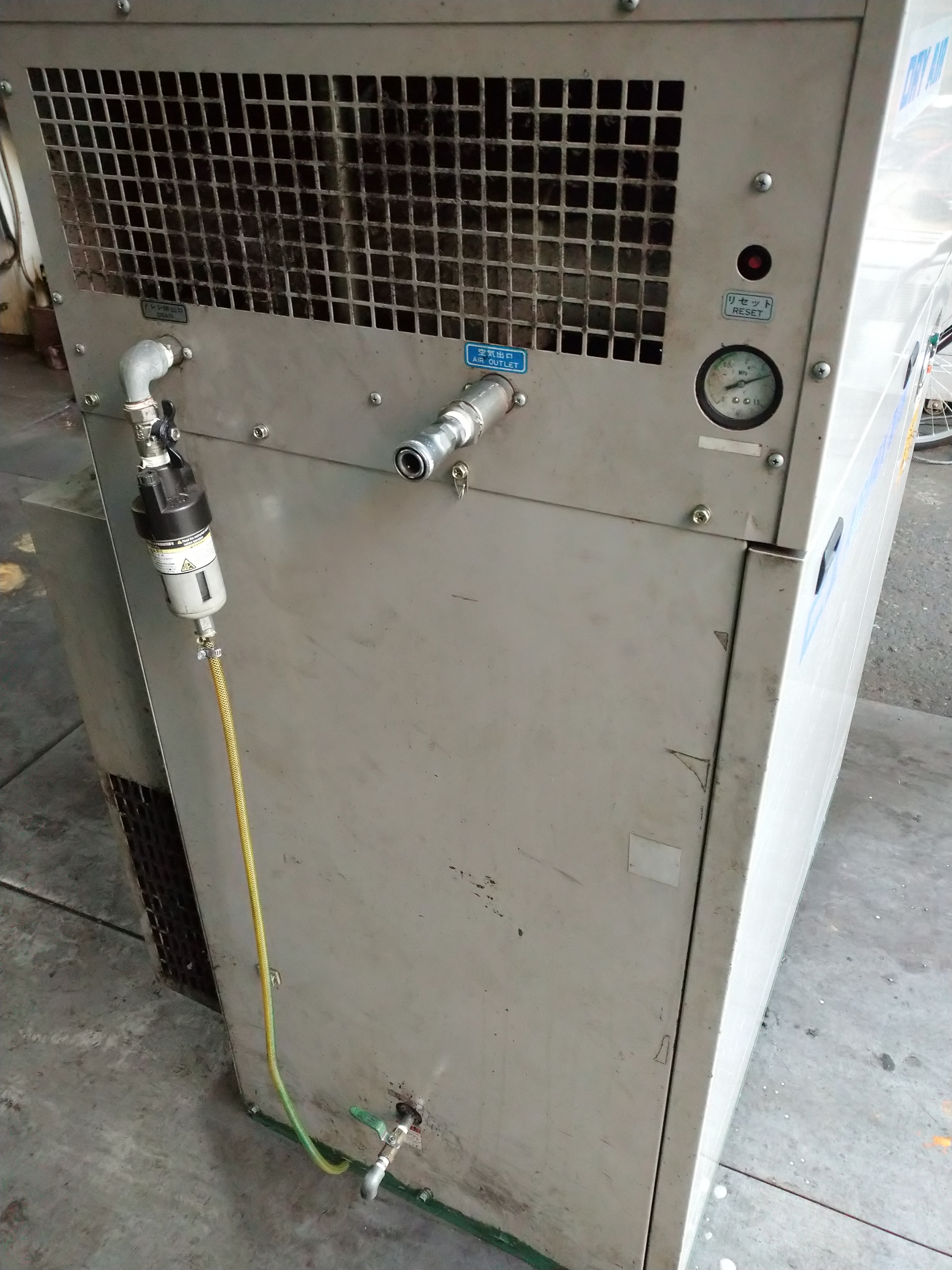 明治 7.5kWエアーコンプレッサー DRK-75B
