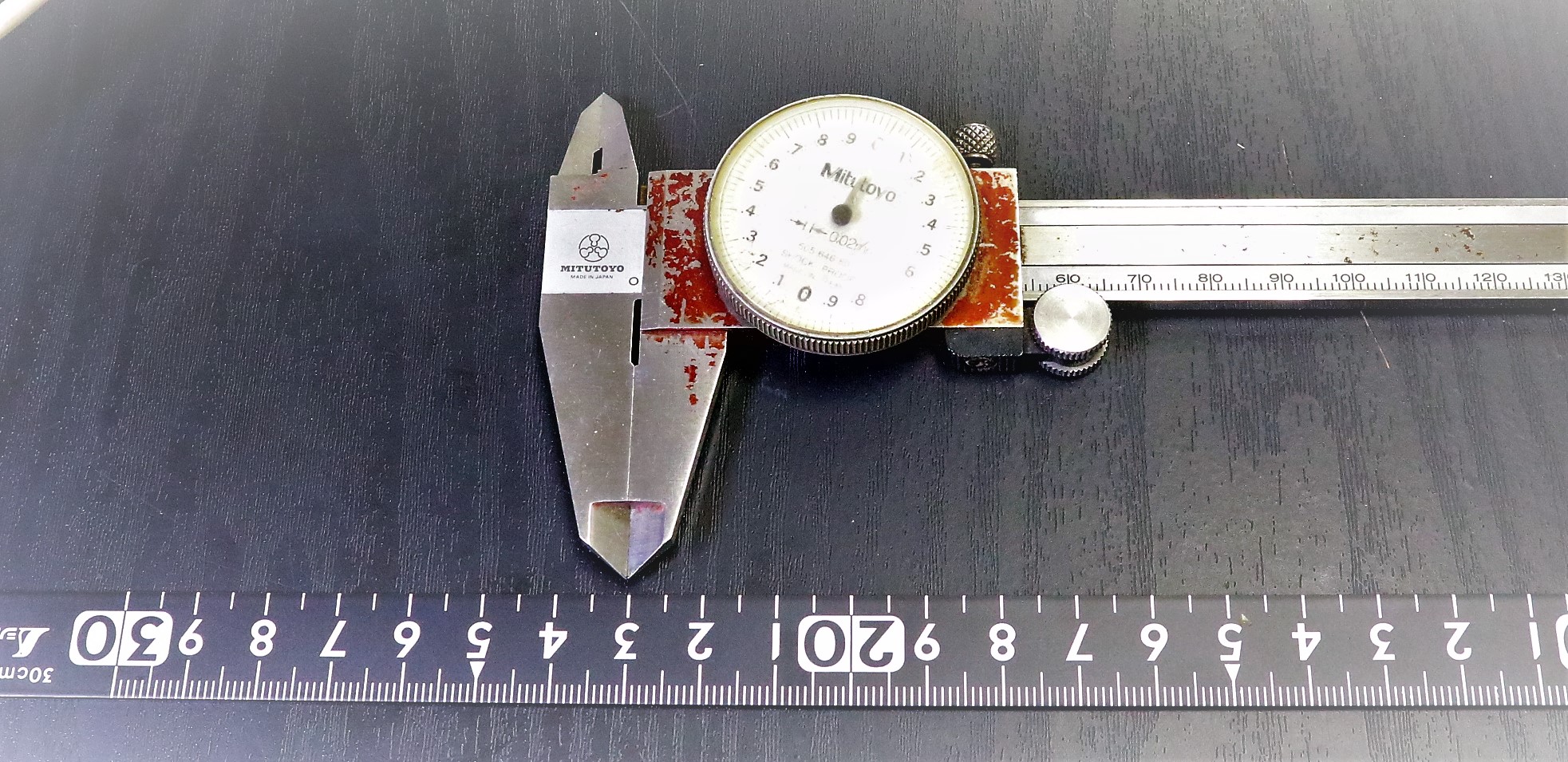 MITUTOYO｜ミツトヨ ダイヤルノギス 150mm　0.02mm
