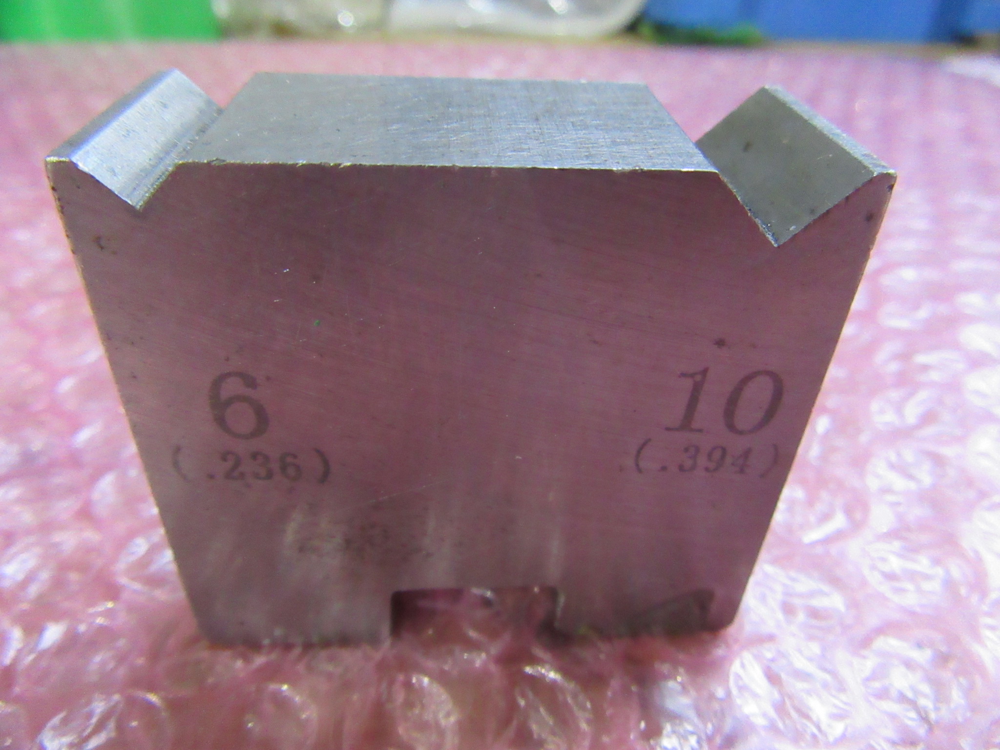 アマダ/AMADA ベンダー金型（2Vダイ） W19xD50xH45mm(V1=6)(V2=10)