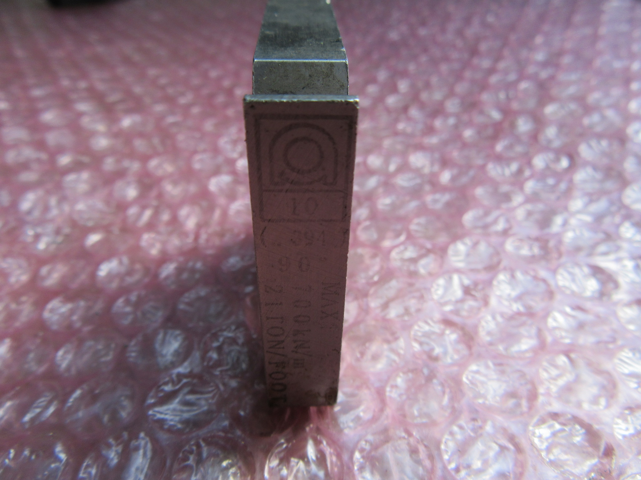 アマダ/AMADA ベンダー金型（2Vダイ） W10xD50xH45mm(V1=6)(V2=10)