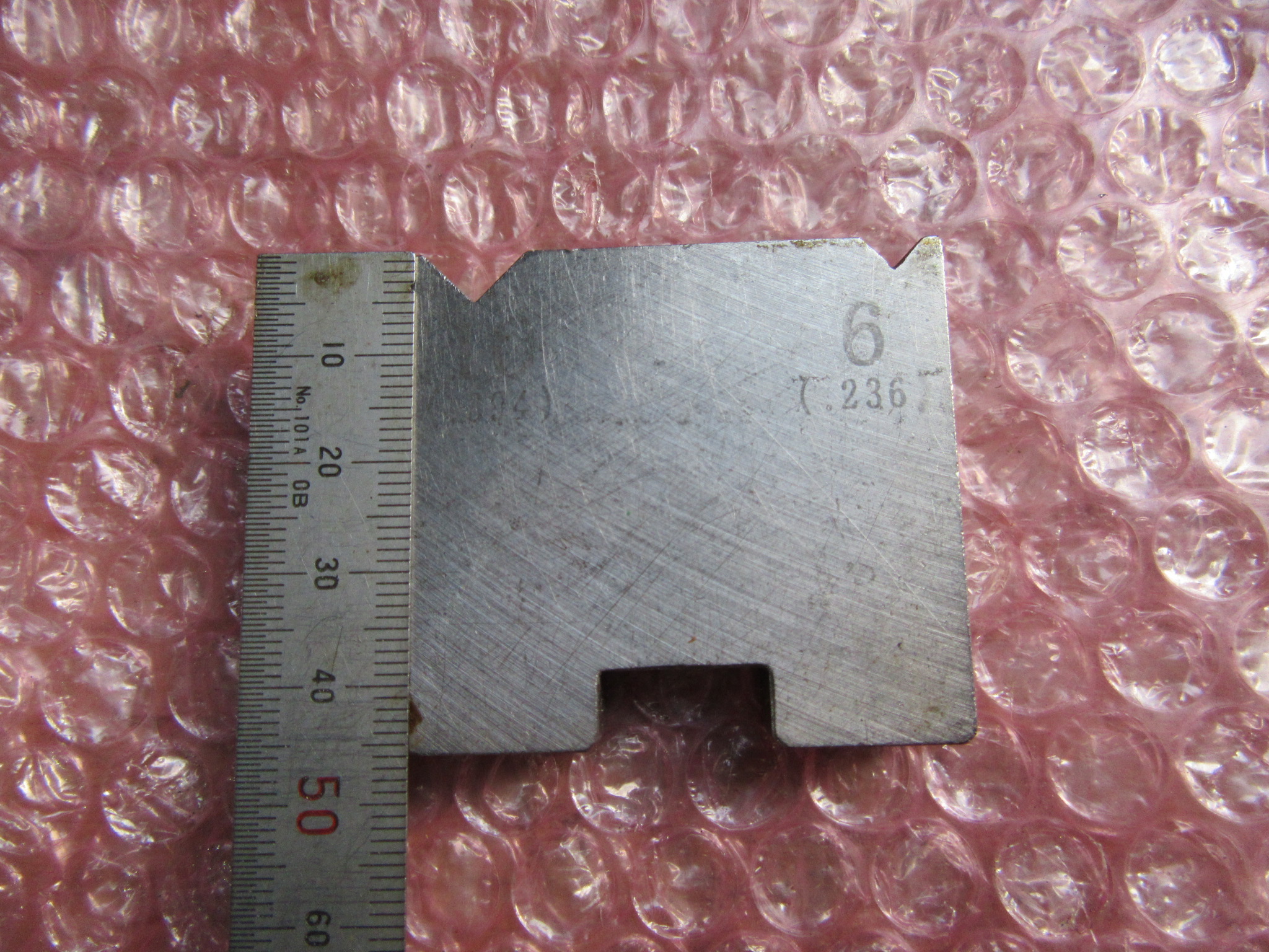 アマダ/AMADA ベンダー金型（2Vダイ） W10xD50xH45mm(V1=6)(V2=10)