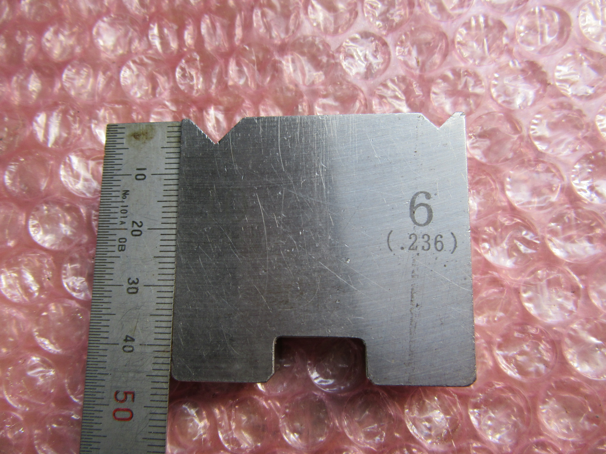 アマダ/AMADA ベンダー金型（2Vダイ） W10xD50xH45mm(V1=6)(V2=10)