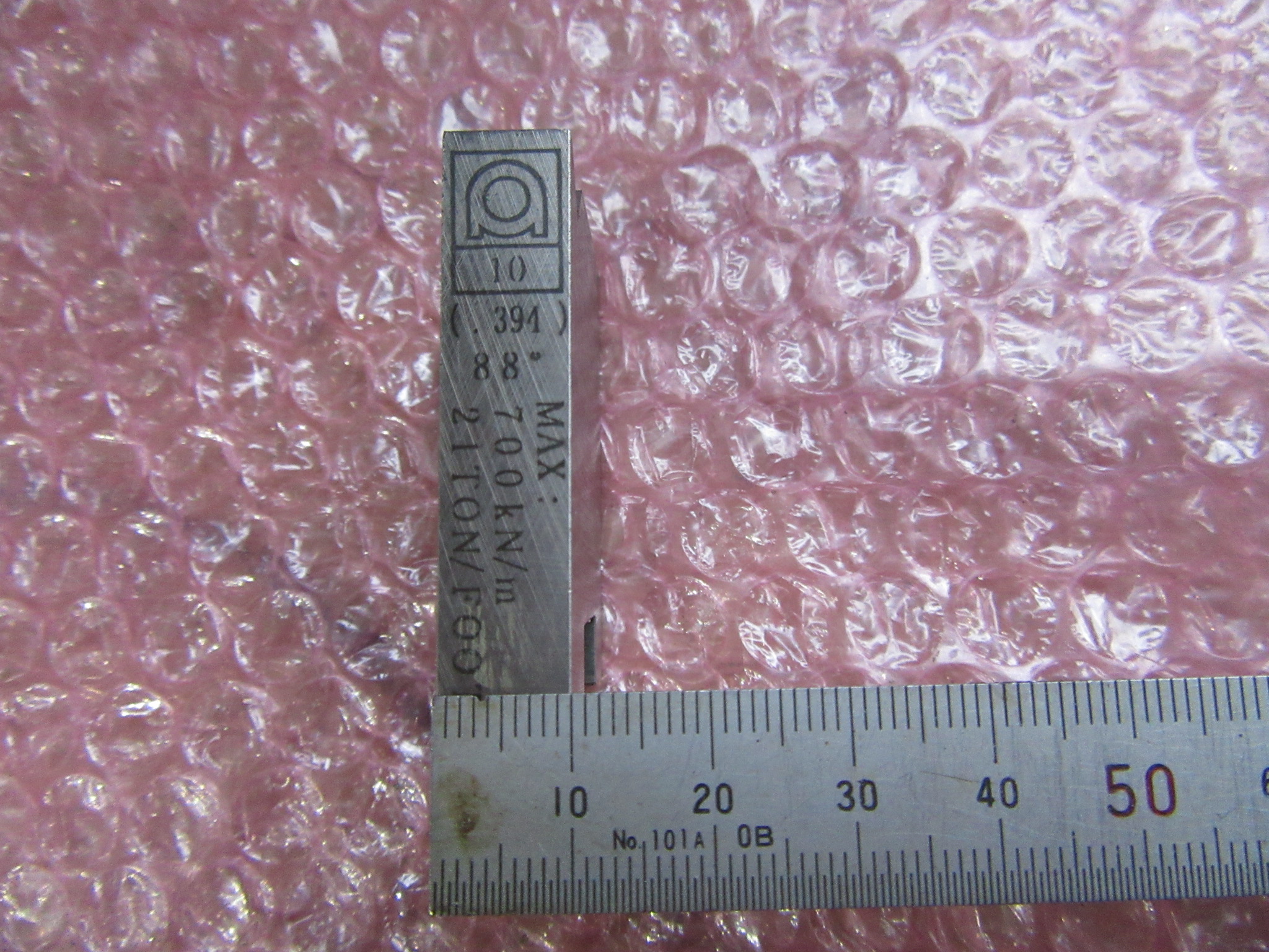 アマダ/AMADA ベンダー金型（2Vダイ） W10xD32xH45mm(V1=6)(V2=10)