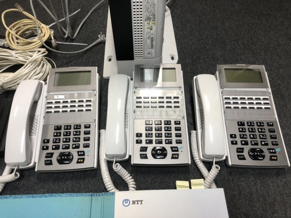 NTT 主装置+電話機3台 αNXII