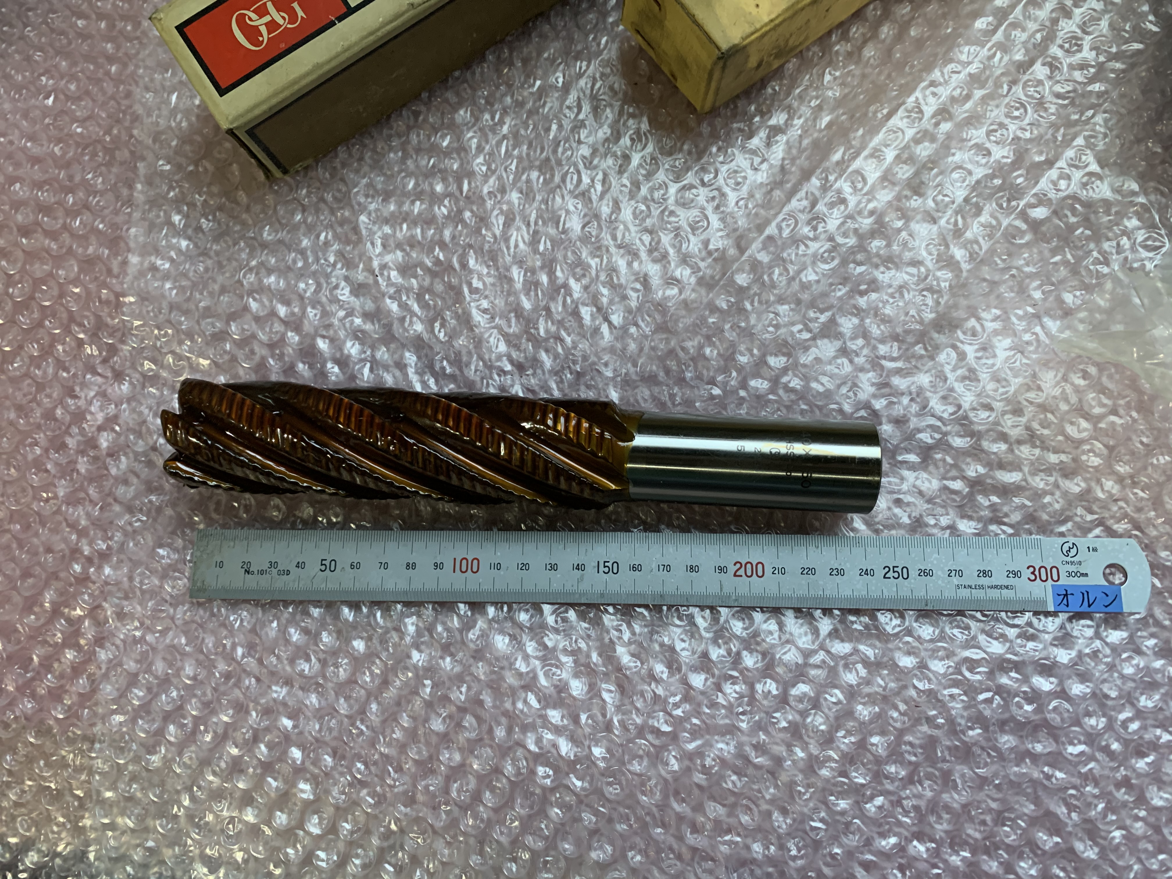 OSG オーエスジー ラフィングロング形EX-REXL 40x240x150　HSS-Co（6刃）