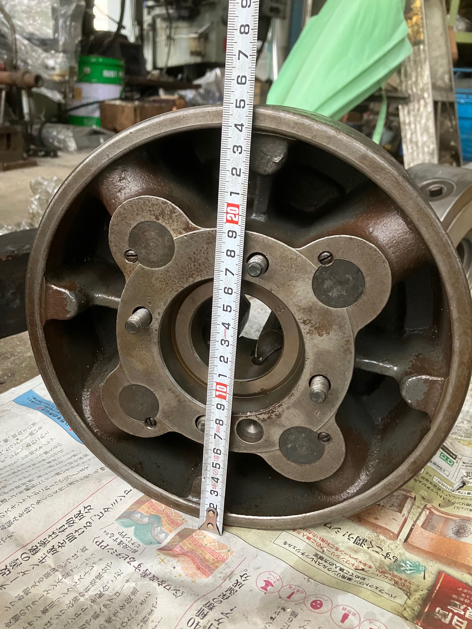 北川 4.5尺用4本締チャック 