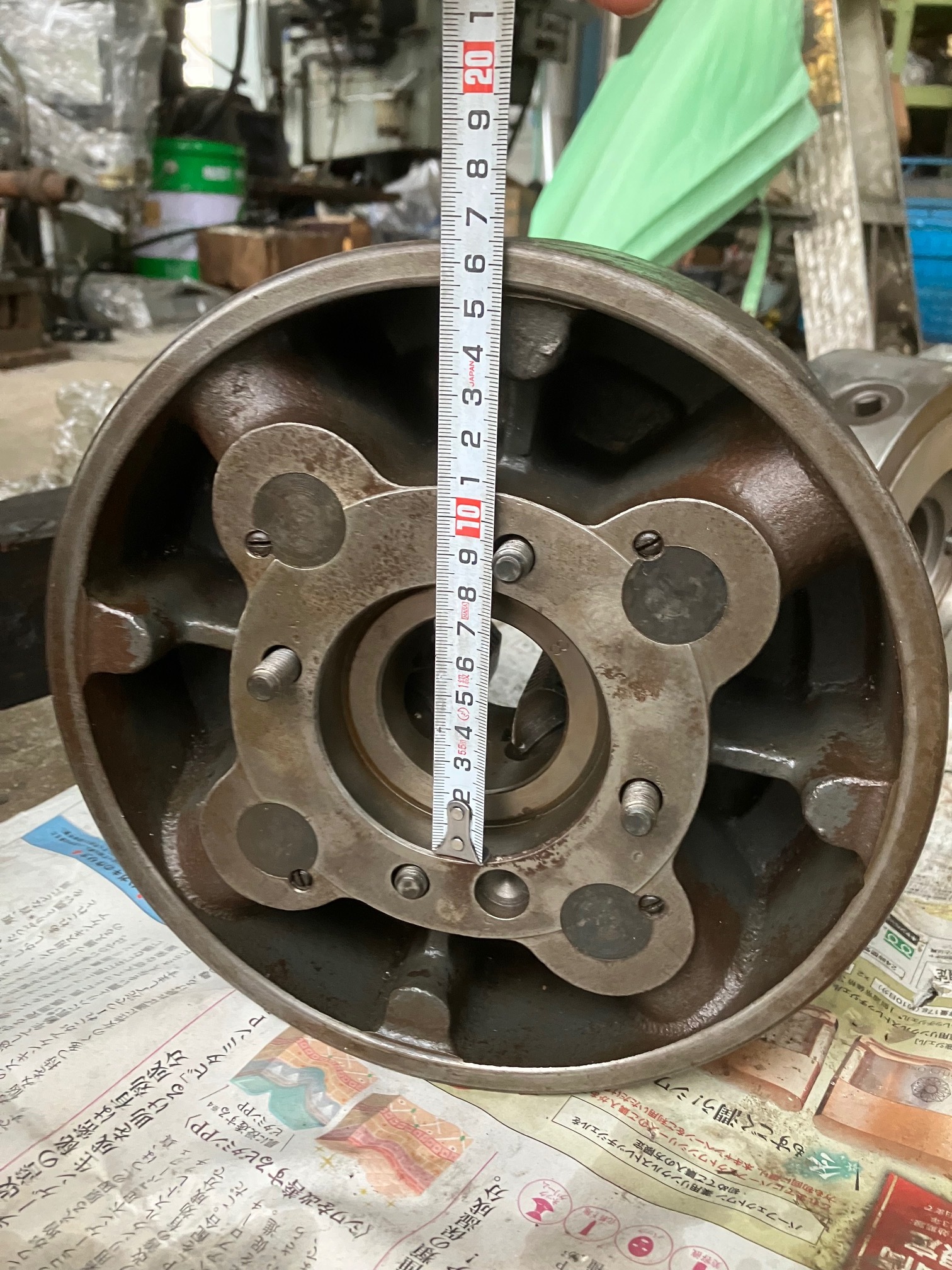 北川 4.5尺用4本締チャック 