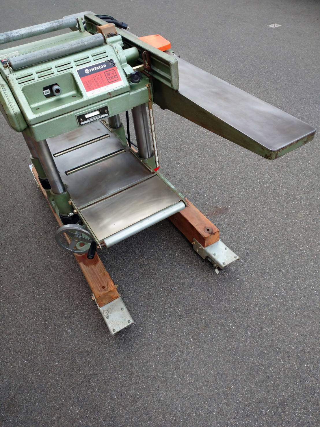 日立工機 自動かんな盤 P100RF