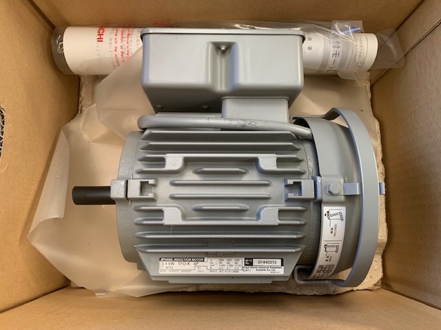 日立 ブレーキ付きモーター 0.4kw　TFO-K 4P FA DK