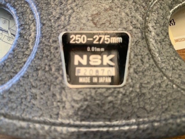 NSK マイクロメーター YAB12-M