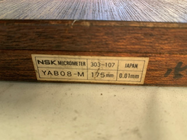 NSK マイクロメーター YAB08-M