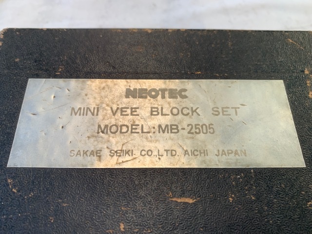 NEOTEC｜榮製機 精密Vブロック MB2505