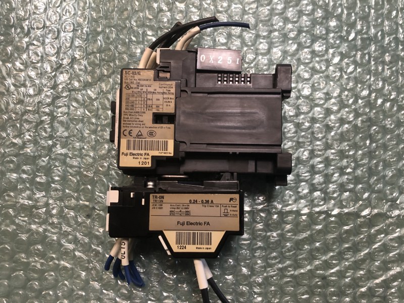 富士電機/FUJI ELECTRIC 標準形電磁接触器 SC-03/G