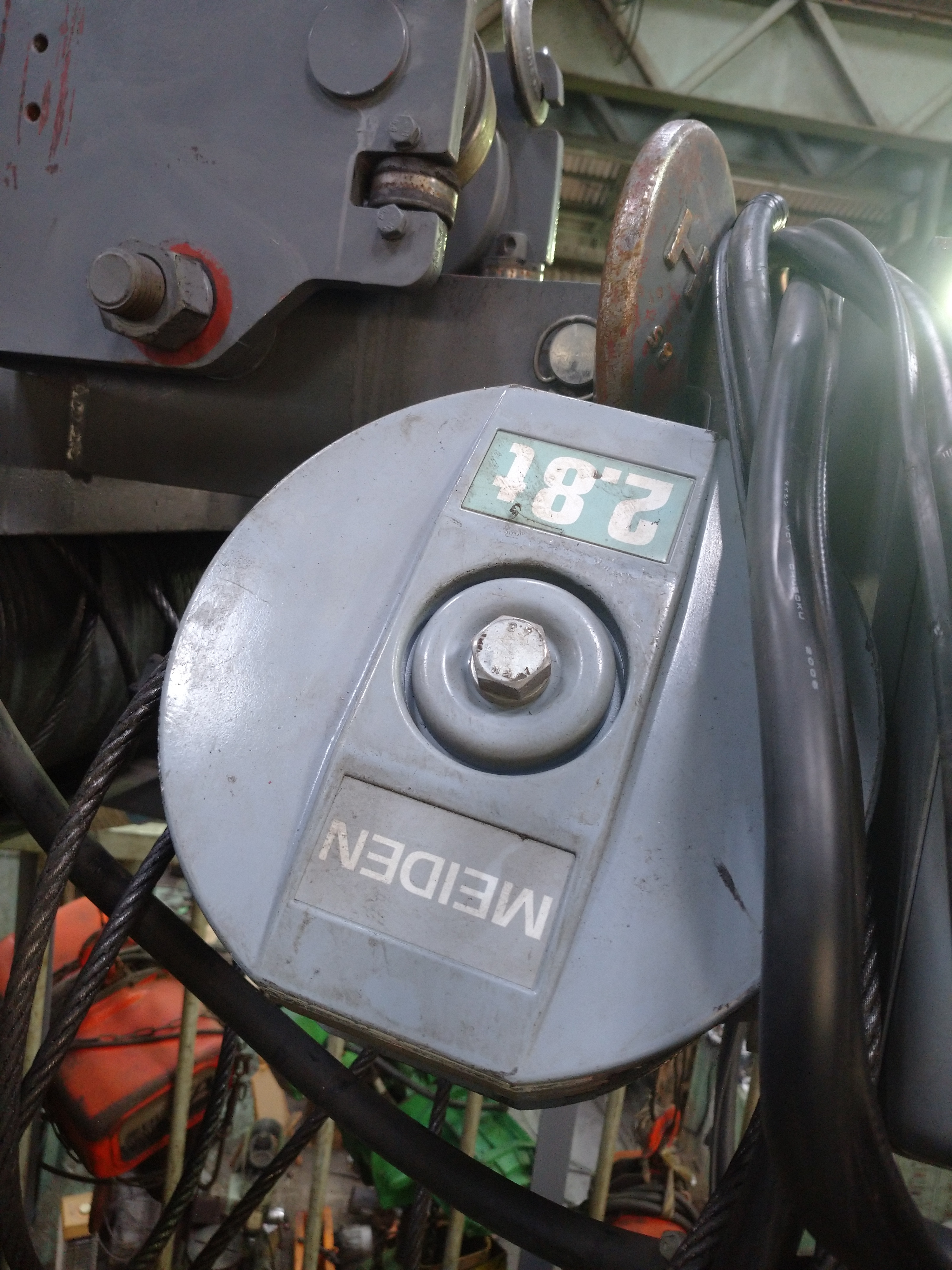 MEIDEN 2.8Tホイスト GLL028C-H06L