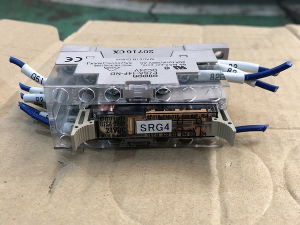 オムロン/OMRON セーフティリレーソケット 1セット5個　P7SA-14F-ND（DC24V）