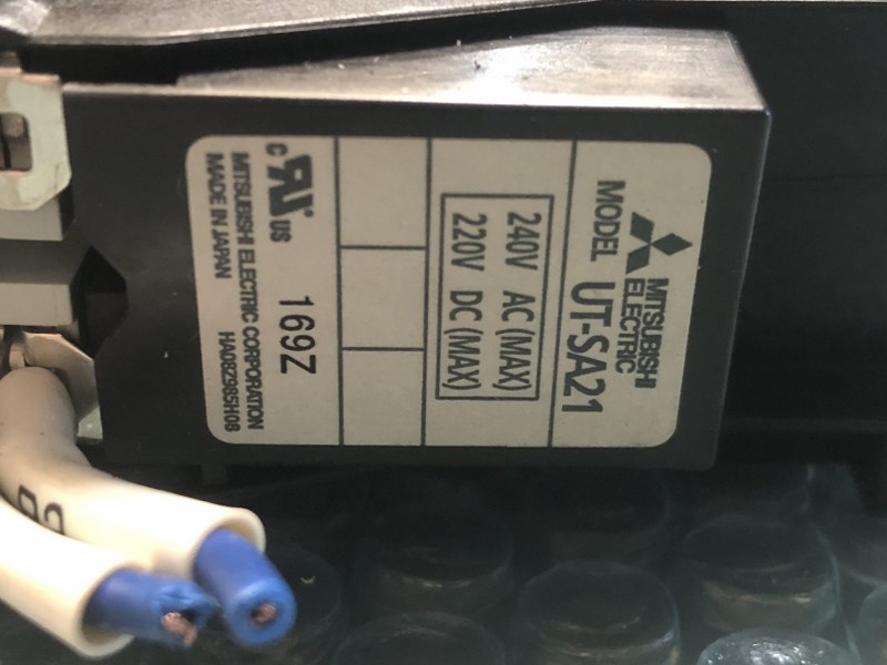 三菱/MITSUBISHI 低圧開閉器/電磁開閉器 低圧開閉器SD-T20BC3/電磁開閉器UT-AX4