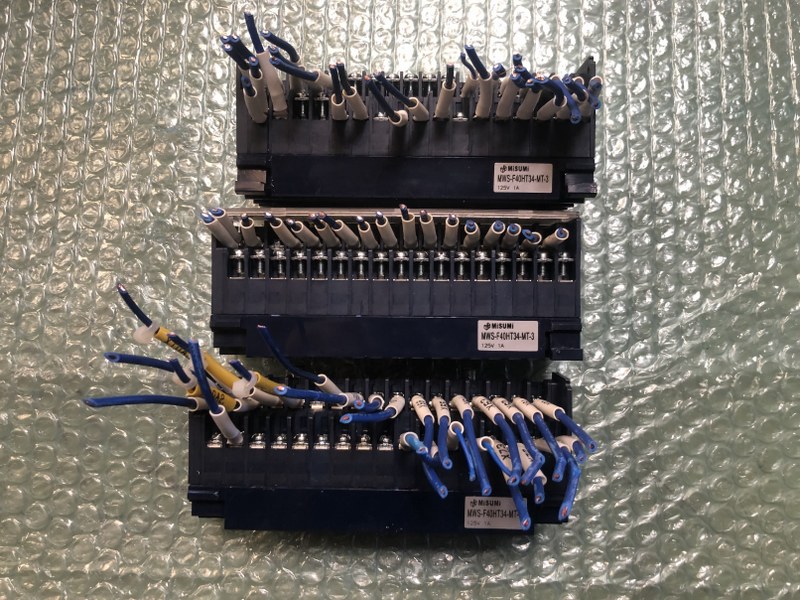 ミスミ/MISUMI PLCコネクタ端子台 MWS-F40HT34-MT-3（3個）