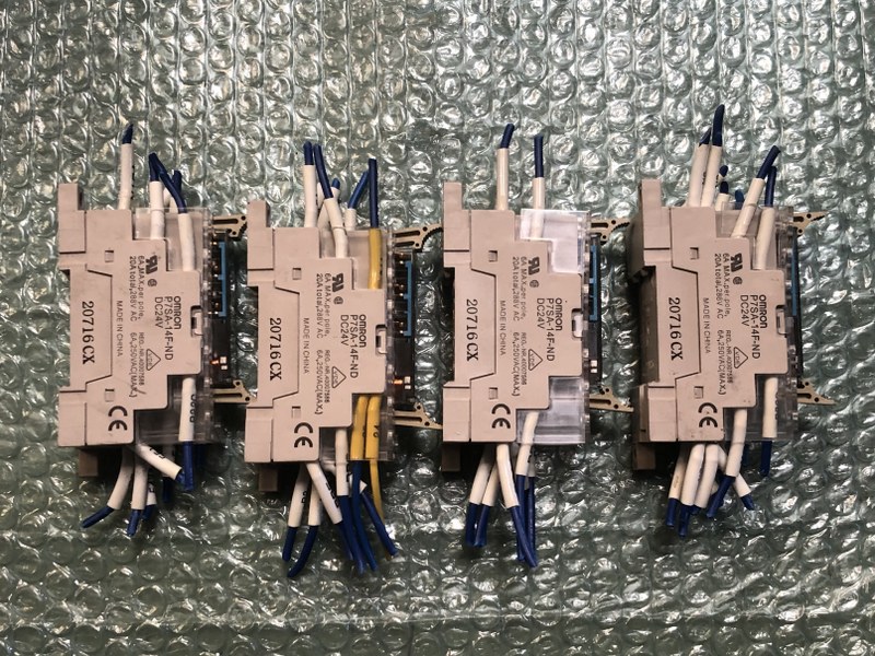 オムロン/OMRON セーフティリレーソケット P7SA-14F-ND　DC24V（4個）