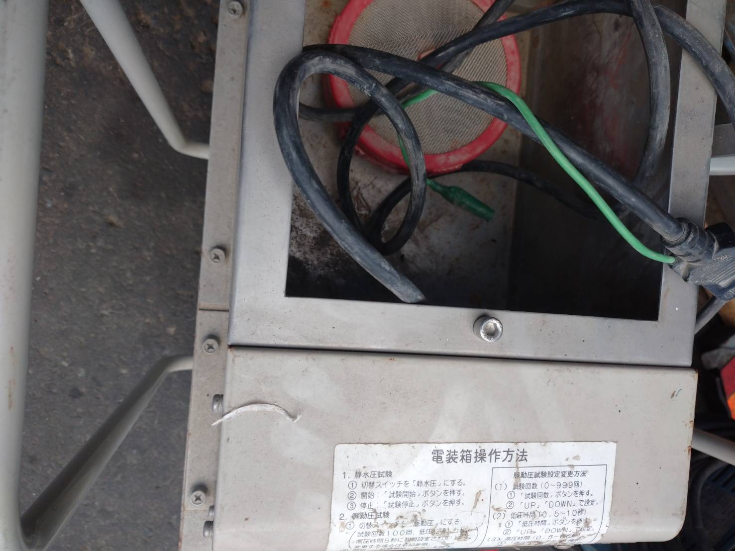 川本製作所 水圧テスト装置 DPT-400S