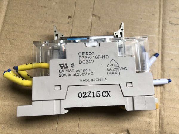 オムロン/OMRON セーフティリレーソケット P7SA-10F-ND：1セット5個