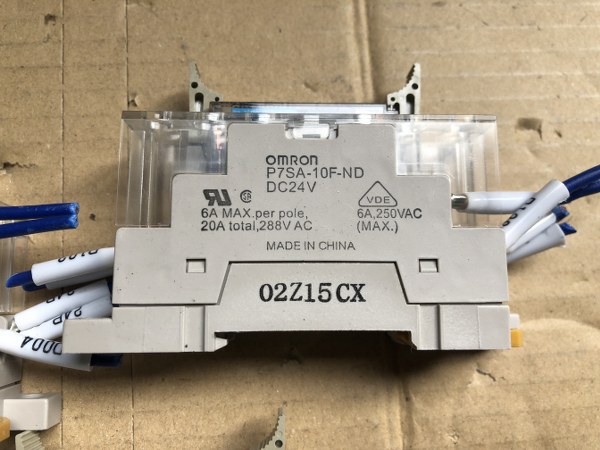 オムロン/OMRON セーフティリレーソケット P7SA-10F-ND：1セット5個