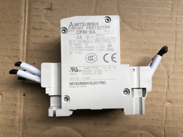 三菱/MITSUBISHI サーキットプロテクタ CP30-BA（1A,3A,5A）