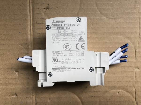 三菱/MITSUBISHI サーキットプロテクタ CP30-BA（1A,3A,5A）