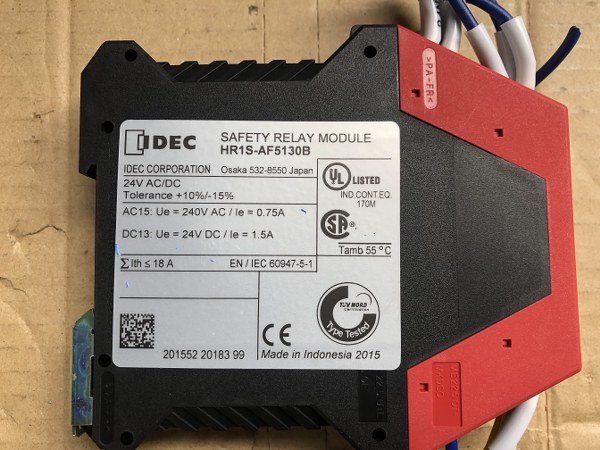 IDEC 安全リレーモジュール HR1S-AF5130B