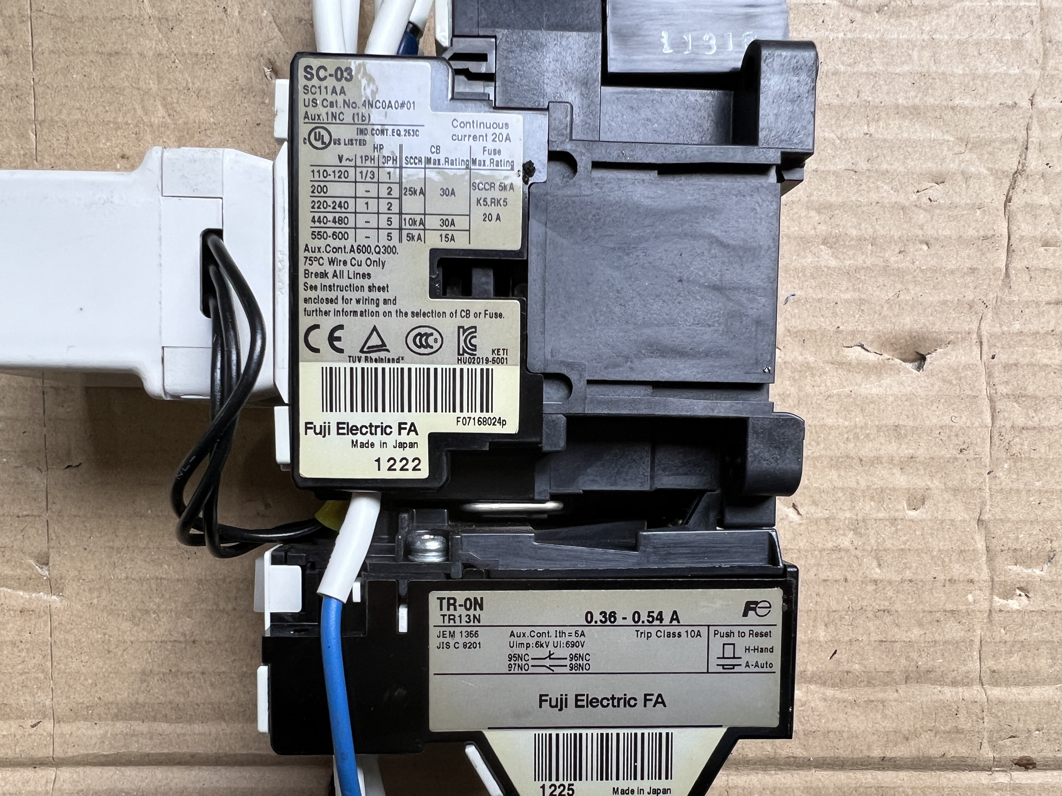 富士電機/FUJI ELECTRIC 補助継電器/電磁開閉器/標準形サーマルリレー 補助継電器/電磁開閉器/標準形サーマルリレー