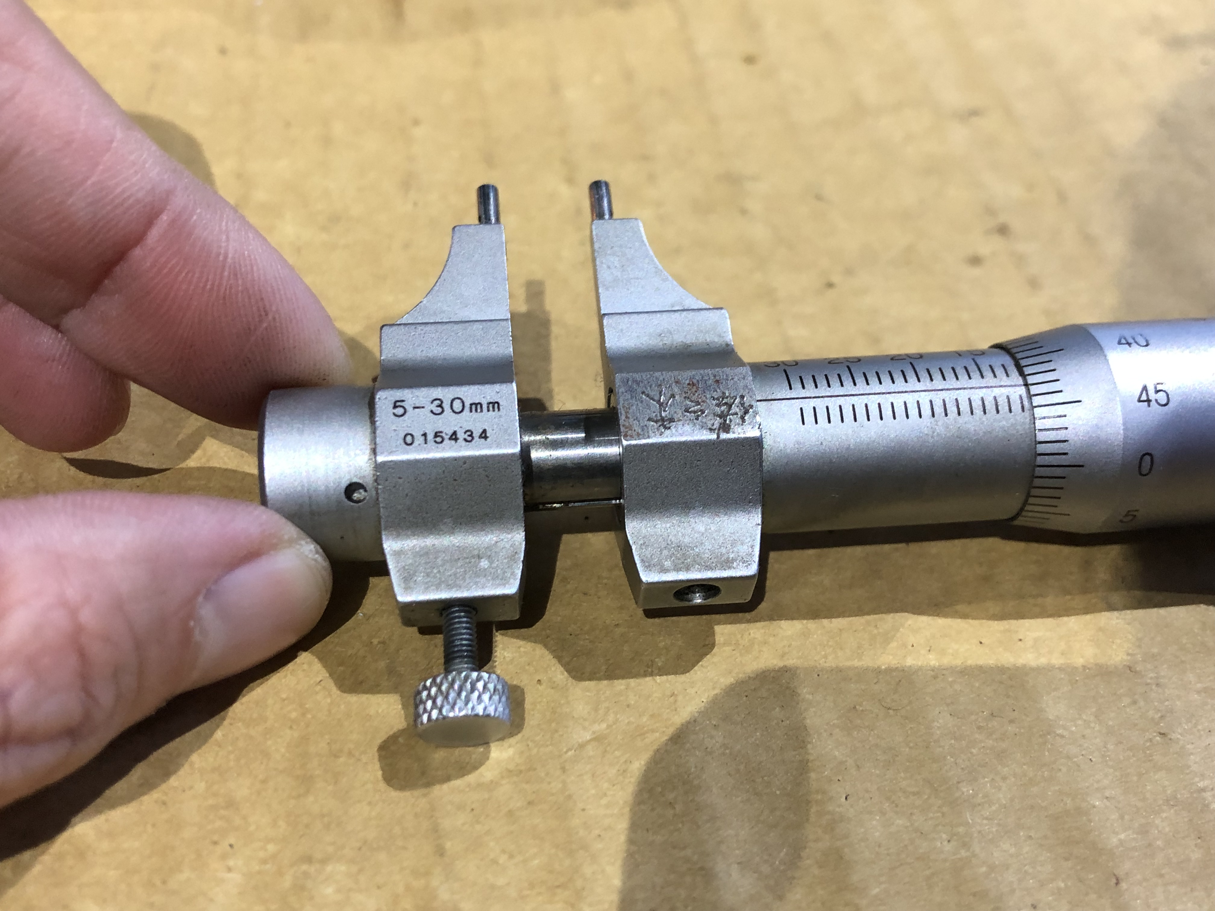 MITUTOYO｜ミツトヨ キャリパー形内側マイクロメータ 【キャリパー形内側マイクロメータ】145-185,IMP-30