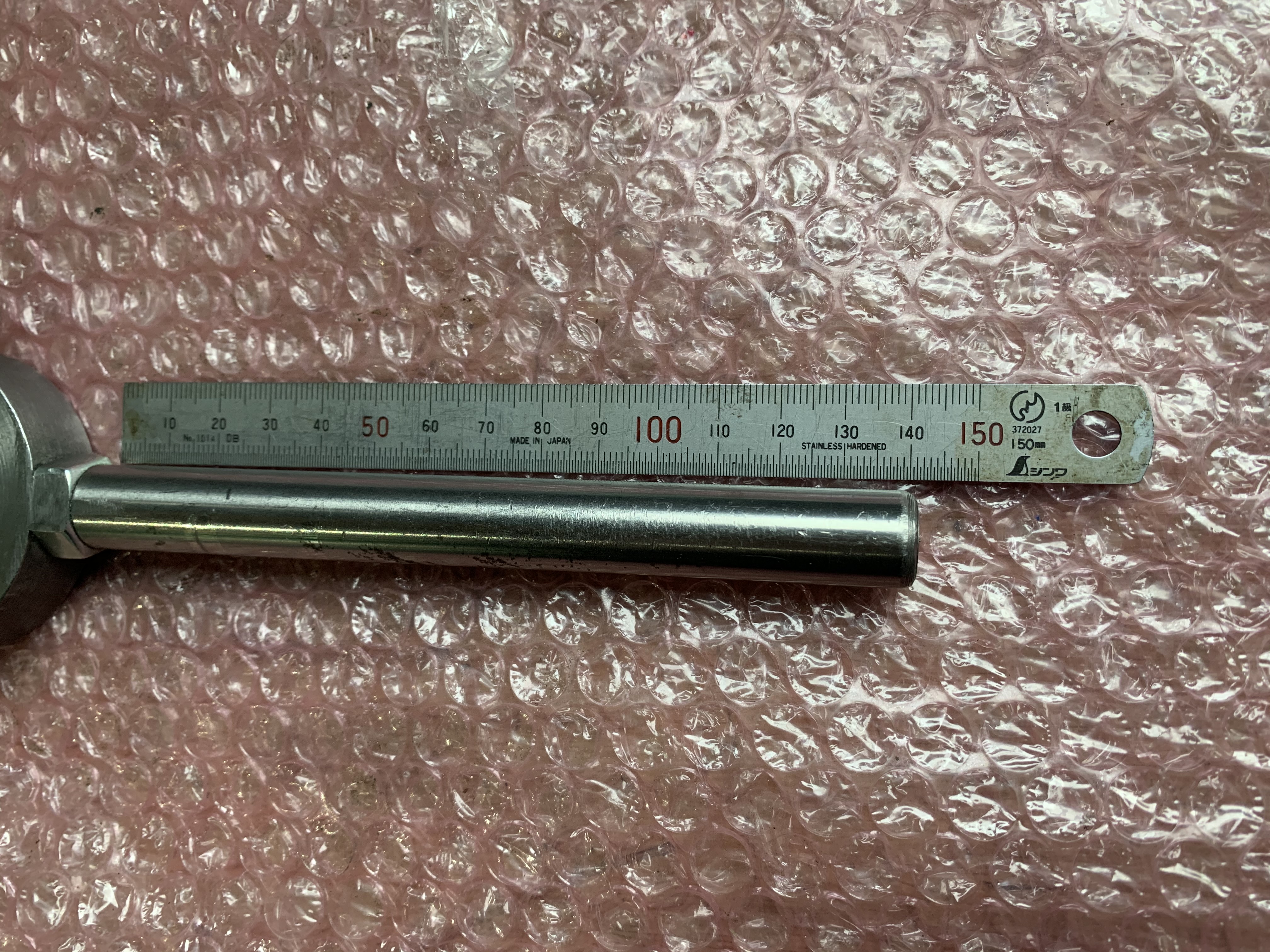 不明 ダイストックハンドルレンチ 長さ：140mm