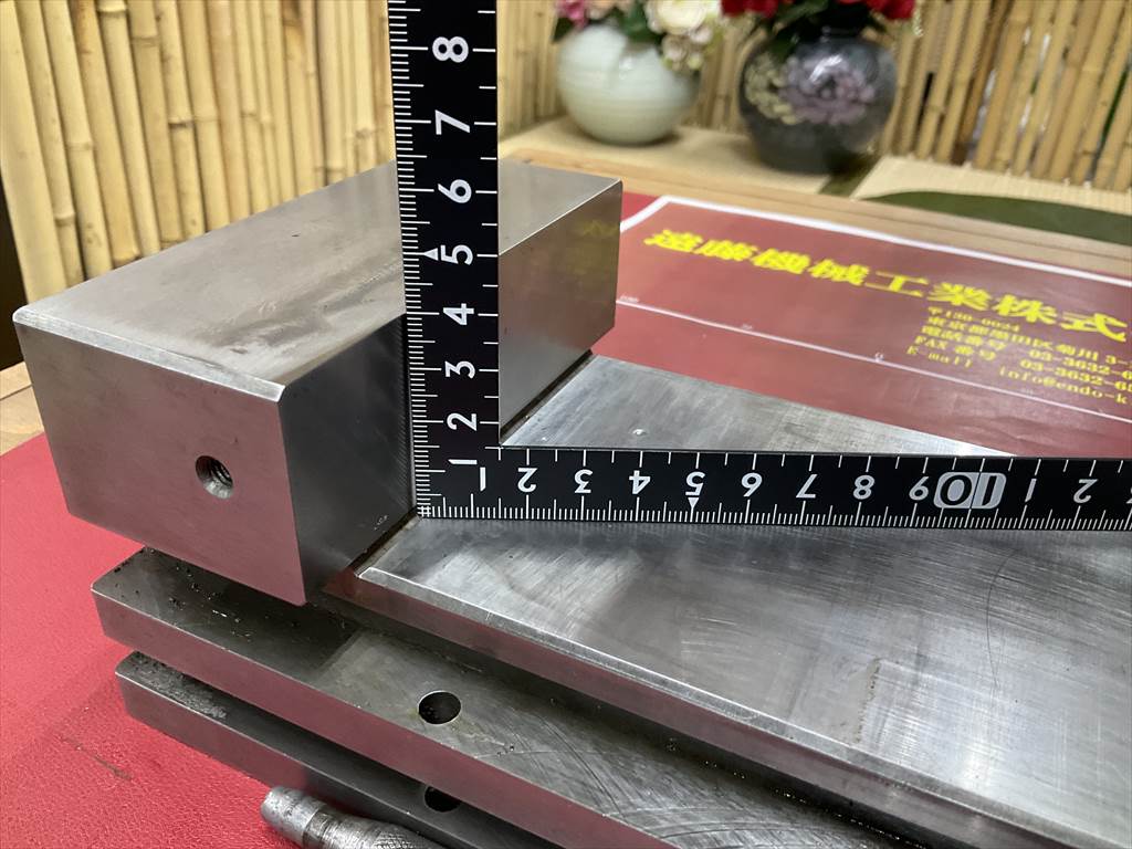  精密バイス 口巾120mm　口巾高さ40mm　開き150mm