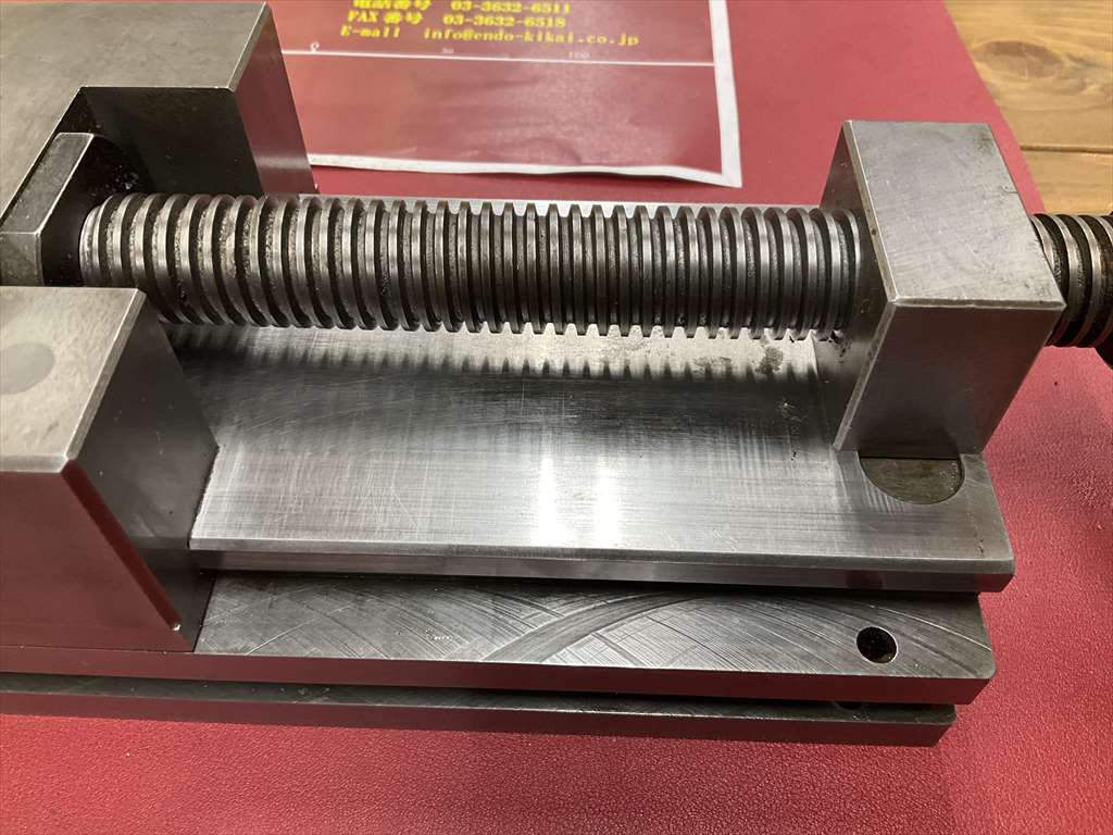  精密バイス 口巾120mm　口巾高さ40mm　開き150mm