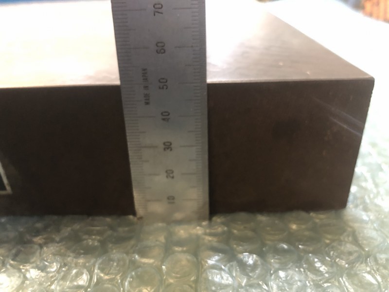 目良昇鉄工株式会社 精密定盤 幅295mm　深295mm　高50mm