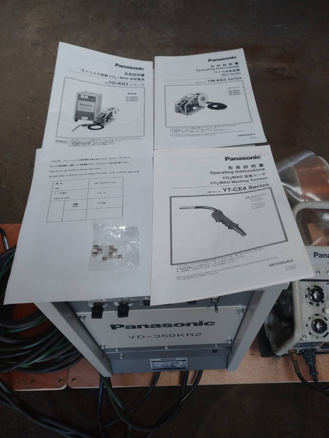 パナソニック 半自動溶接機 YD-350KR2