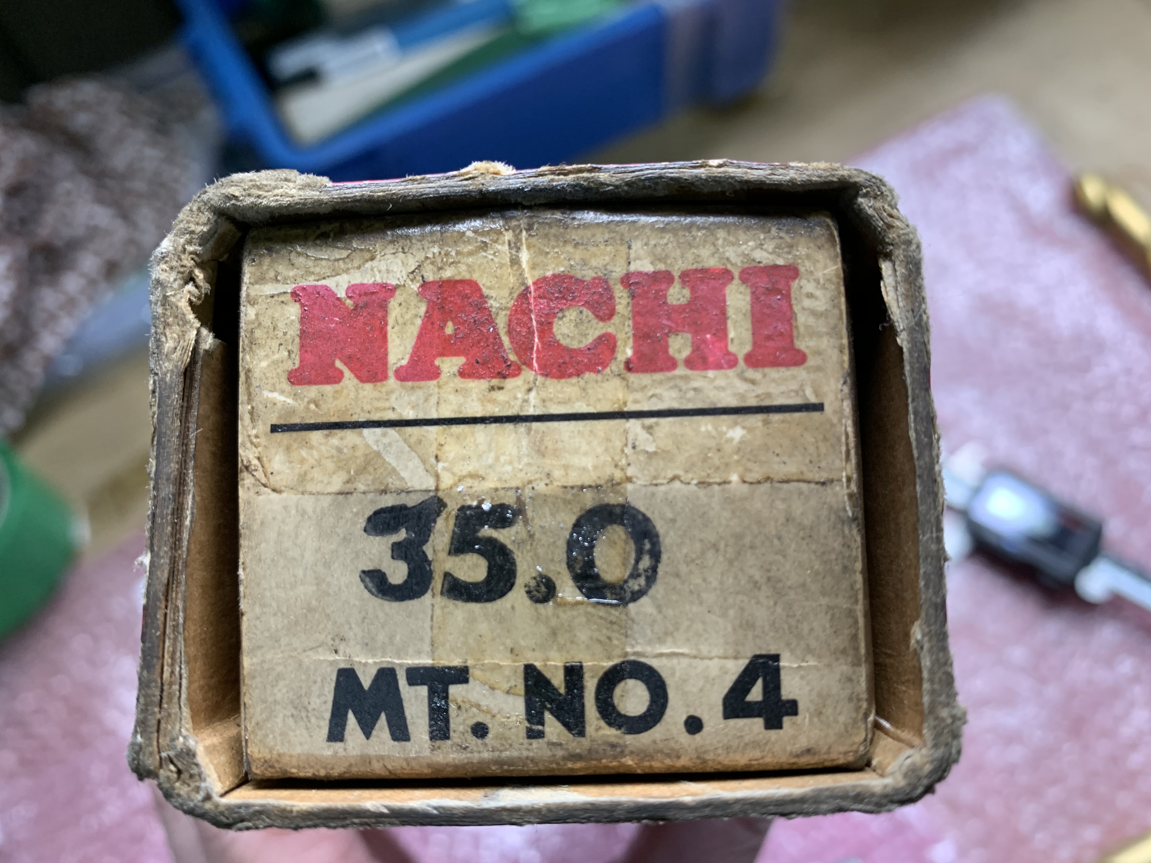 NACHI(不二越) テーパーシャンクドリル φ35mm, 全長:295mm