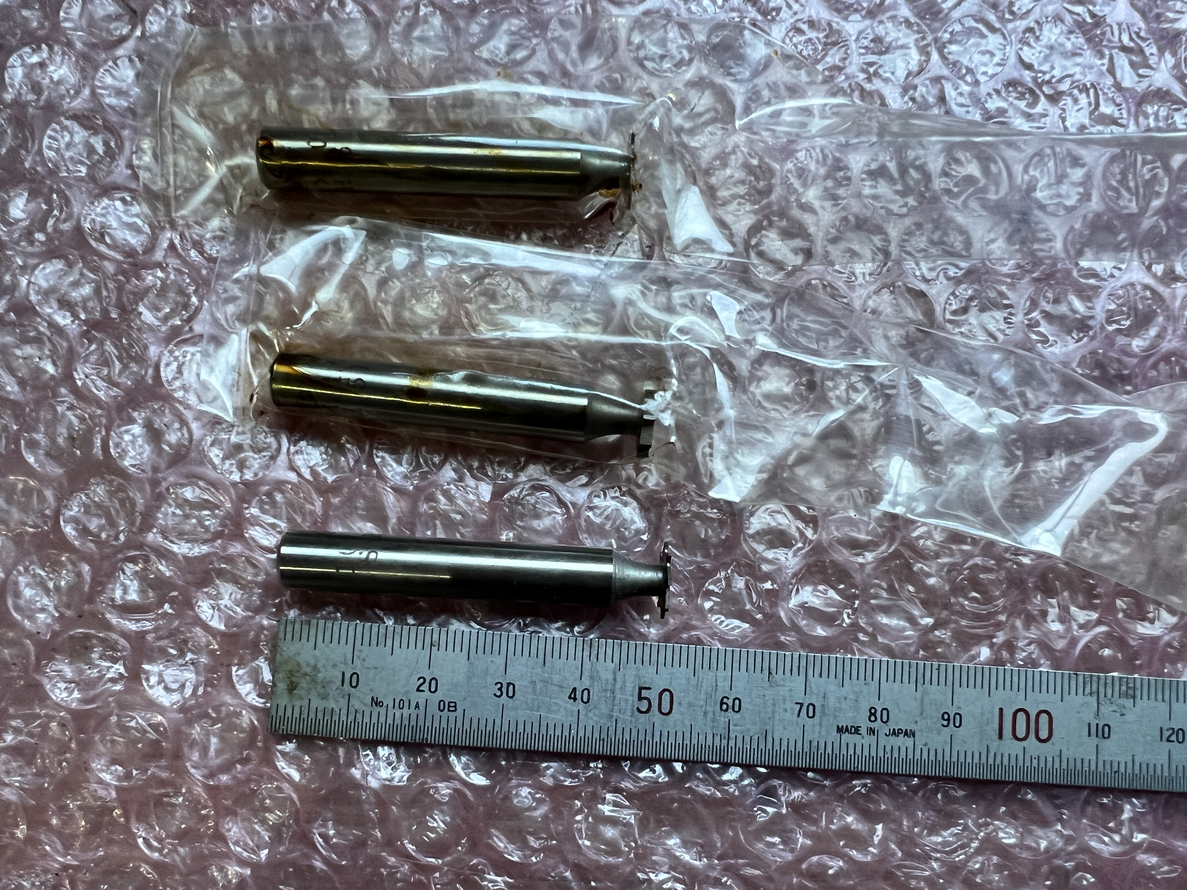 フクダ精工/Fukuda seiko キーシートカッター3個 【キーシートカッター3個】10x1.6,10x0.5(2個）