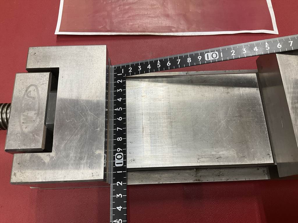 JAM JAM精密バイス 口巾120mm　開き150mm　高さ40mm