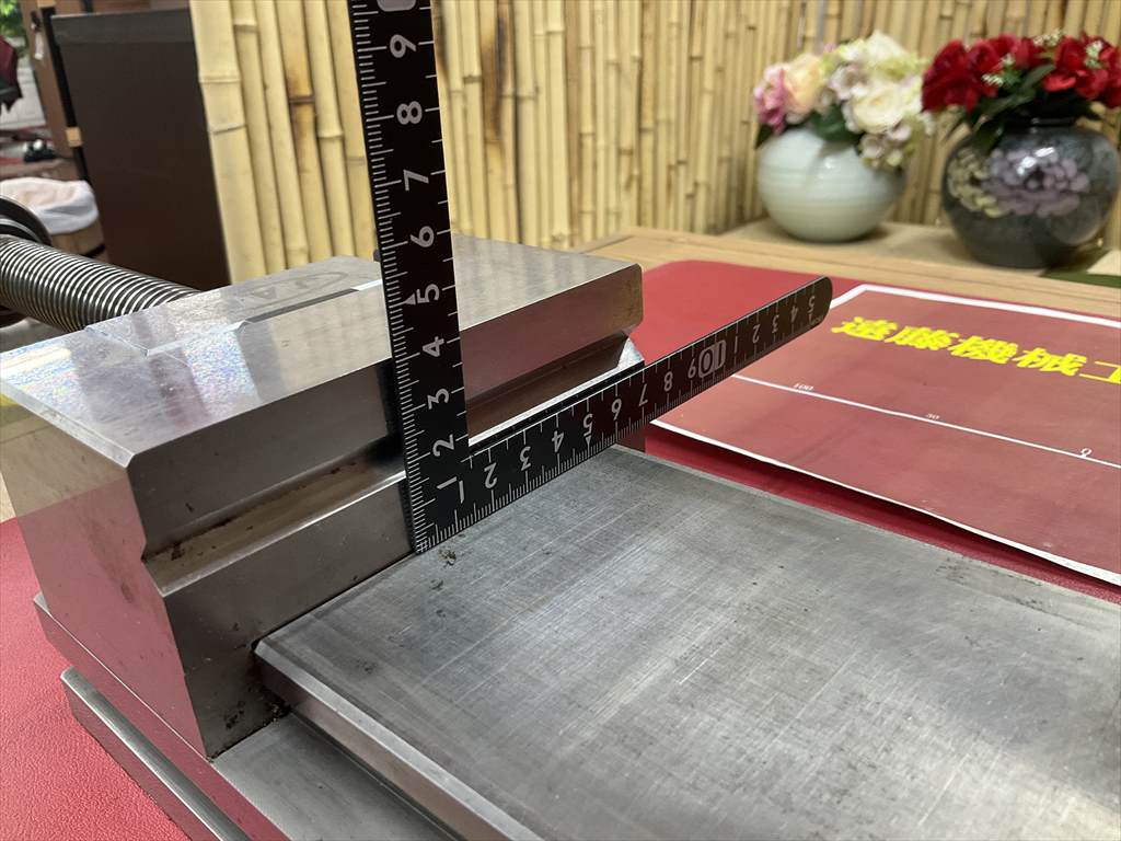 JAM JAM精密バイス 口巾120mm　開き150mm　高さ40mm