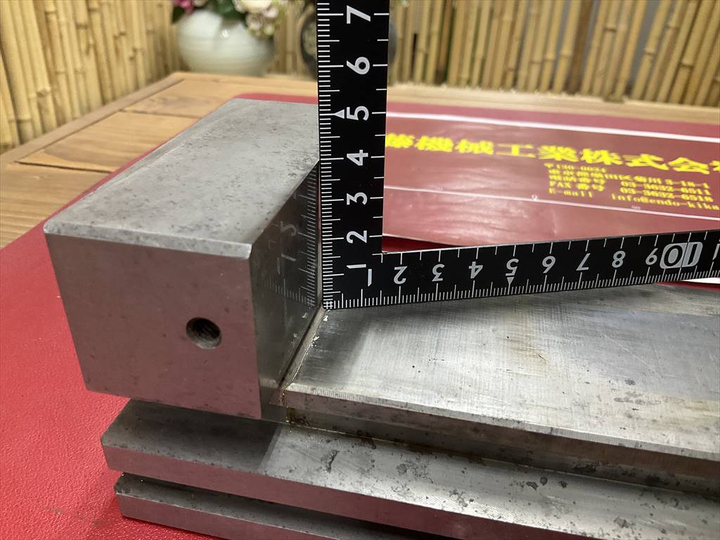 JAM 精密バイス 口巾90mm　開き120mm　高さ40mm