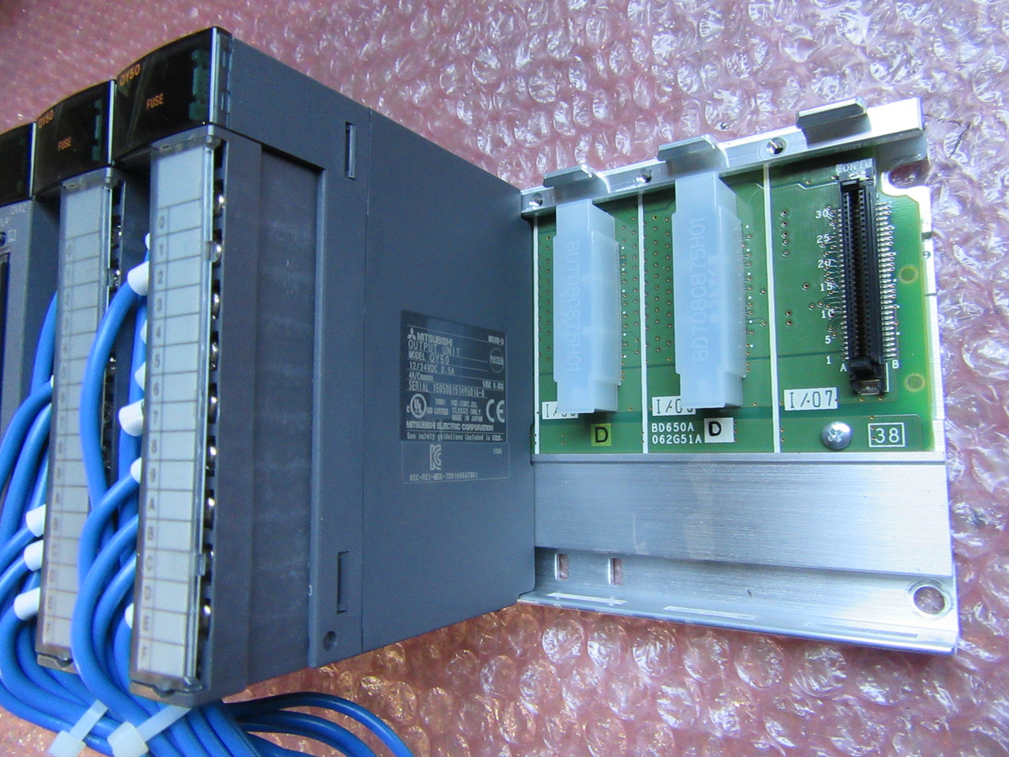 三菱/MITSUBISHI PLC CPU ユニット Q61P,Q00CPU,QX42,QY82P,QX42(QY502個)