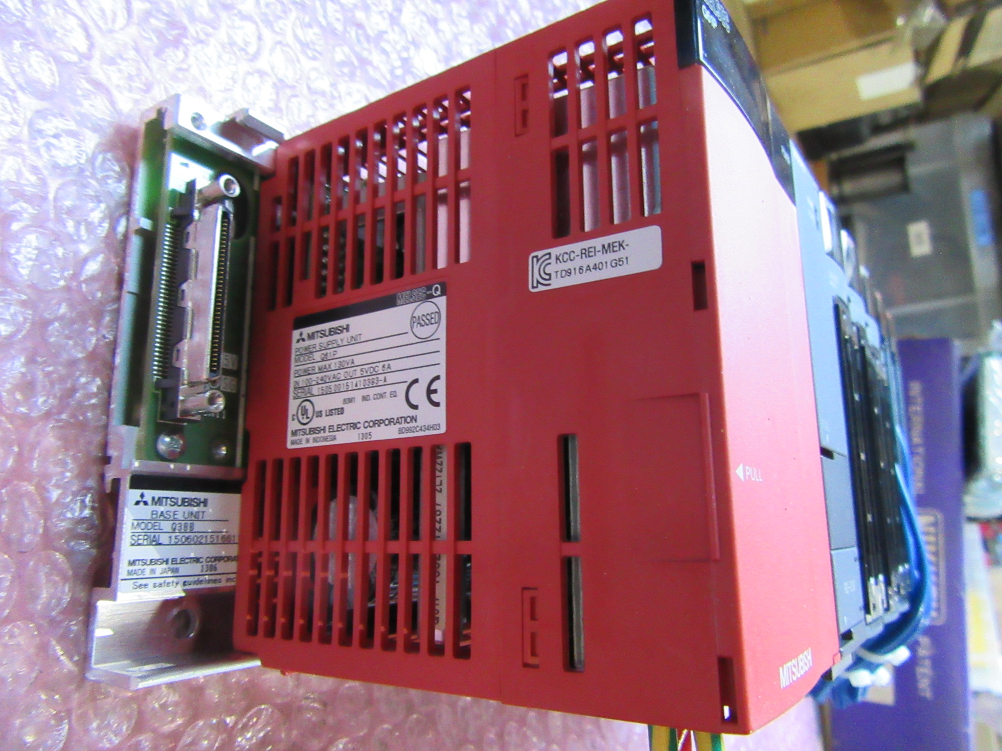 三菱/MITSUBISHI PLC CPU ユニット Q61P,Q00CPU,QX42,QY82P,QX42(QY502個)