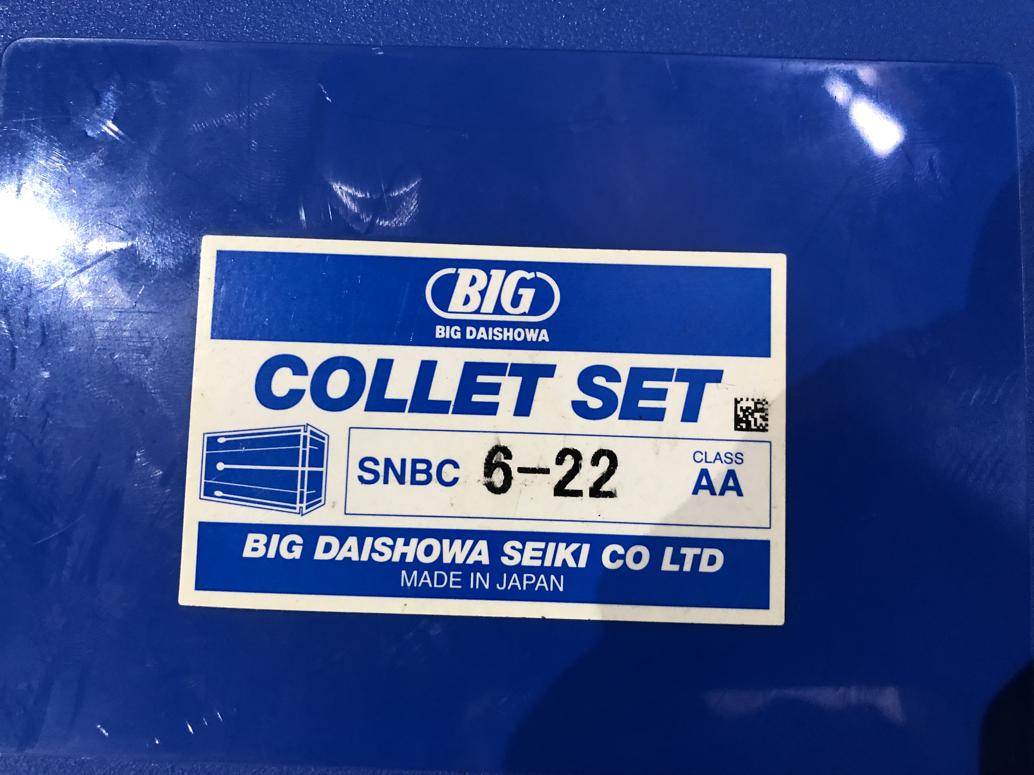 大昭和精機/BIG DAISHOWA コレットセット SNBC 6-22
