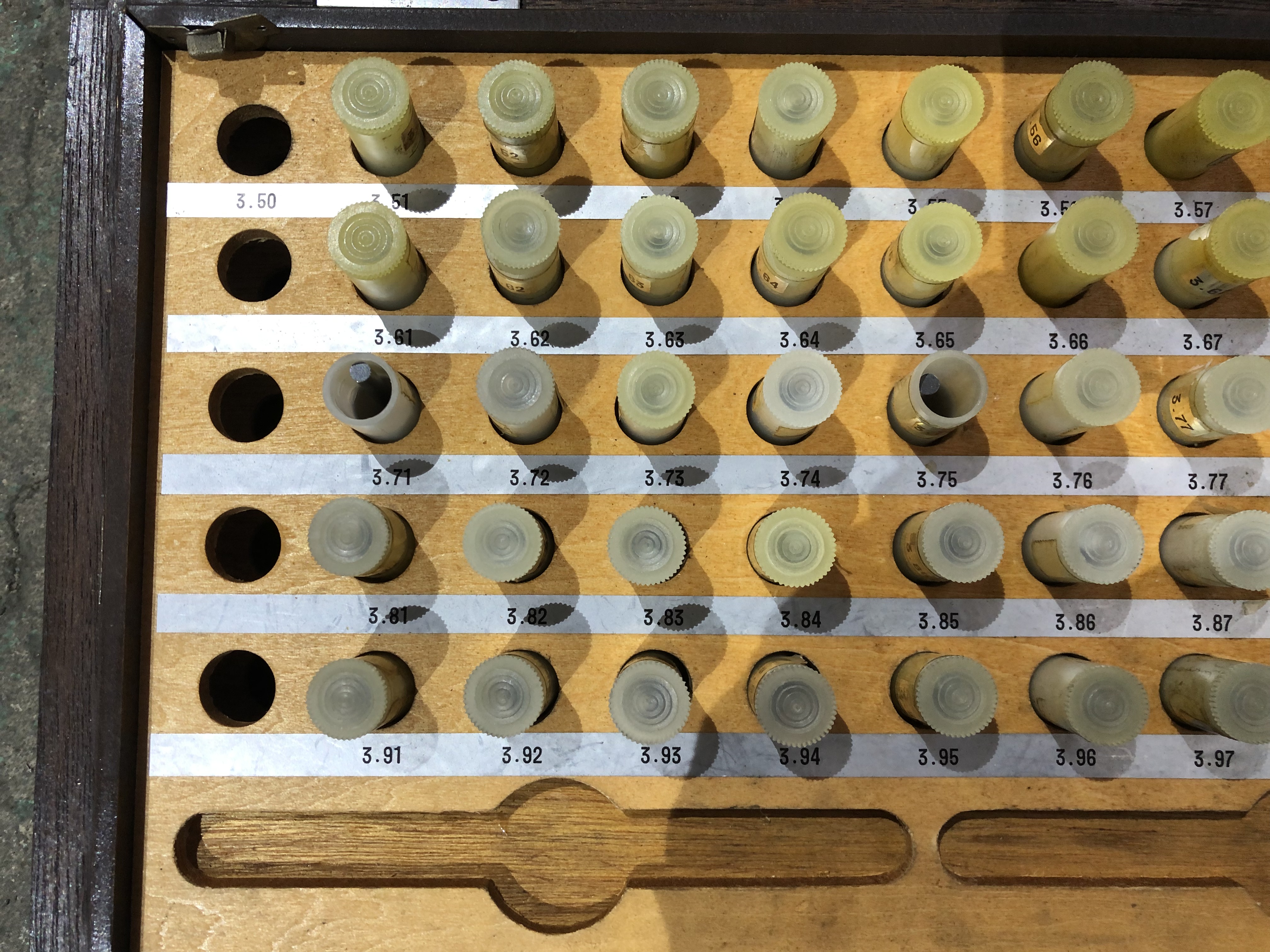 不明 ピンゲージセット CC-3B   3.5~4.0