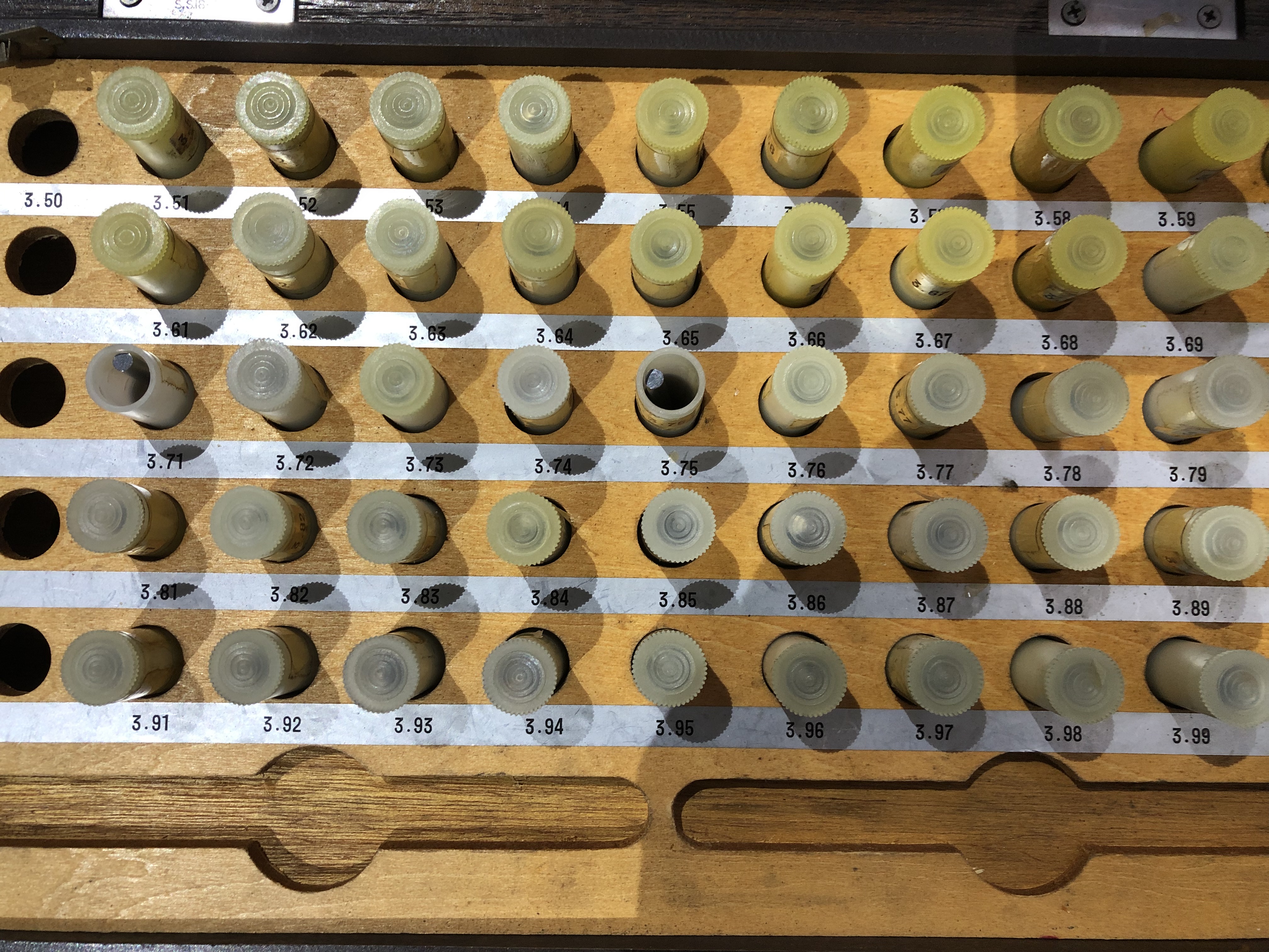 不明 ピンゲージセット CC-3B   3.5~4.0