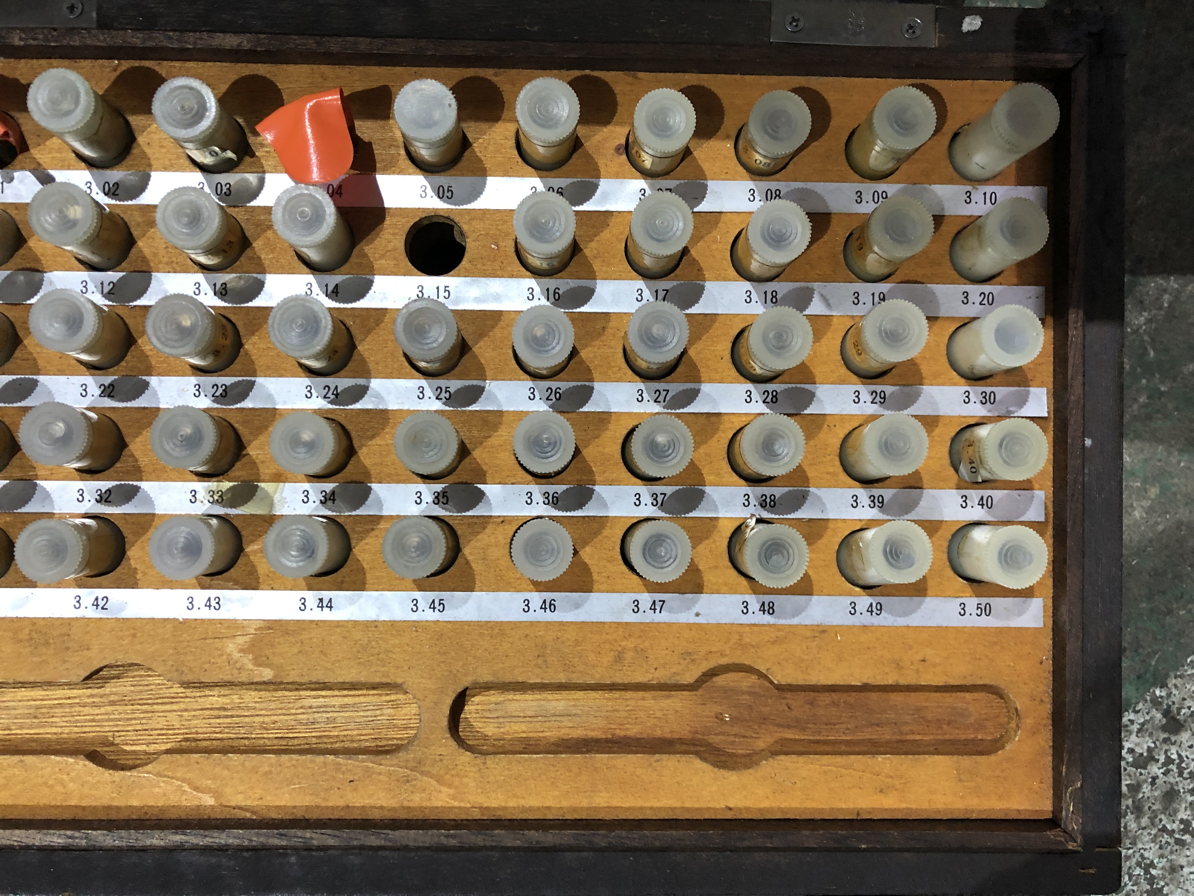 不明 ピンゲージセット 3.0～3.5
