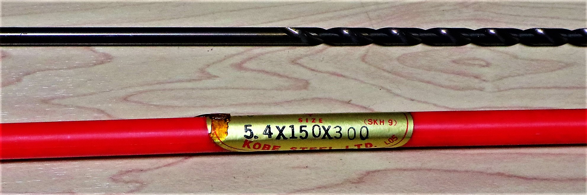 KOBELCO ツイストドリル 5.4×150×300　未使用