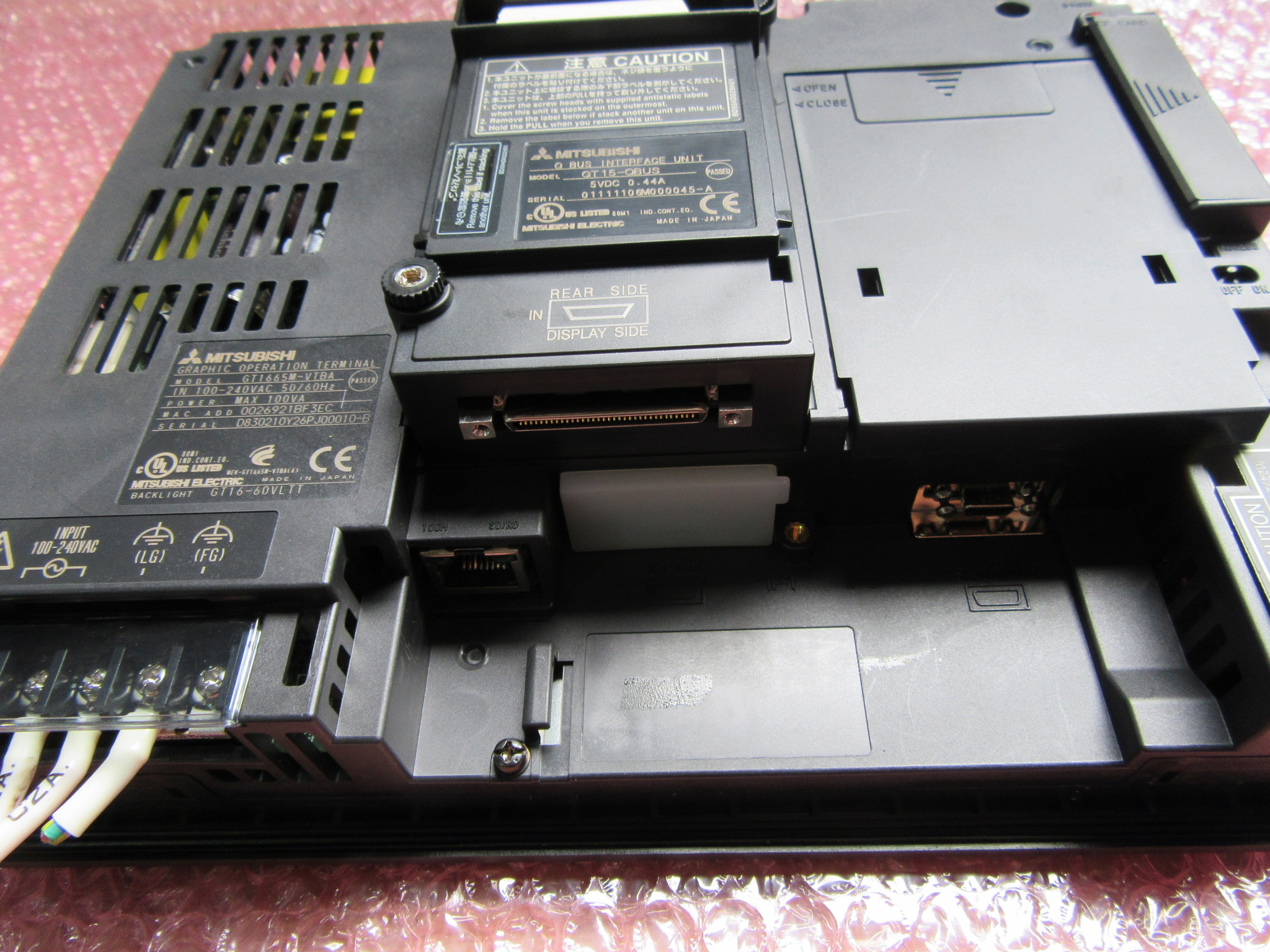 三菱/MITSUBISHI タッチパネル GOT1000(GT1665M-VTBA)